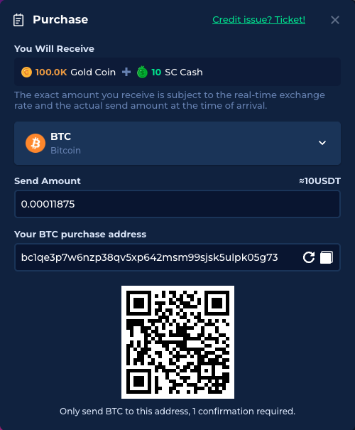 Accept crypto payments