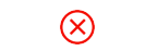 Red x icon