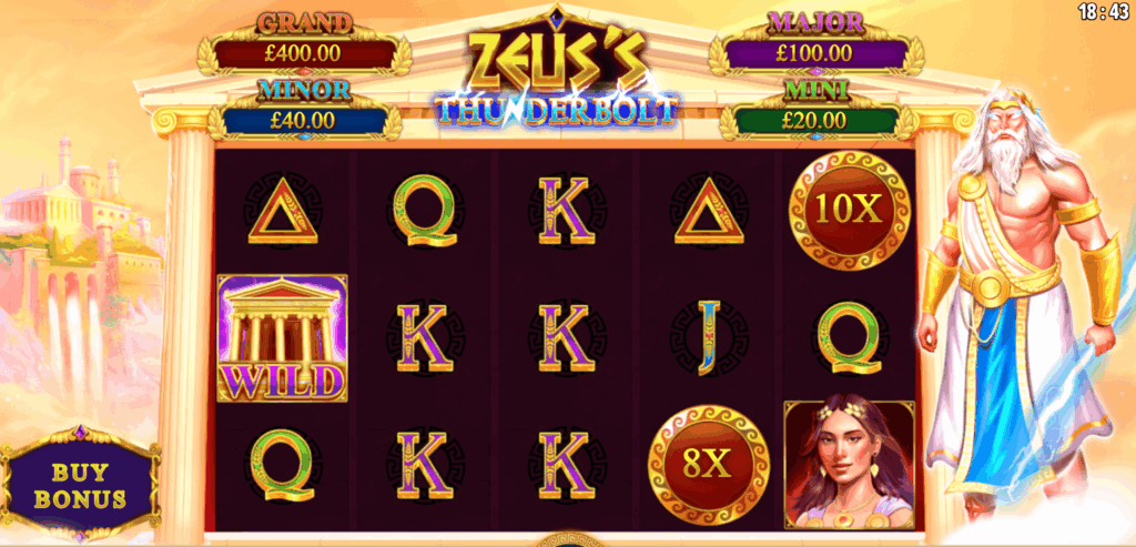 Zeus’s Thunderbolt game image